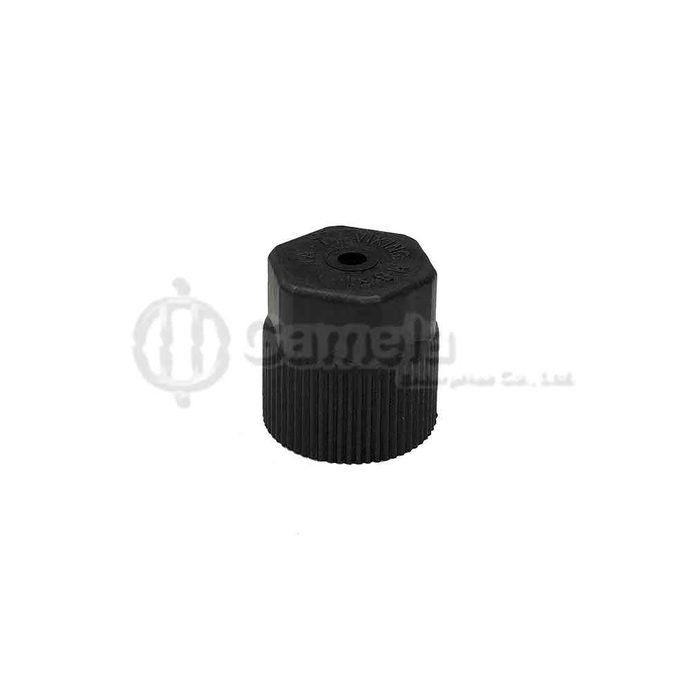 22615BK - Cap-Black-High-side-17mm-fitting-8mm-Thread