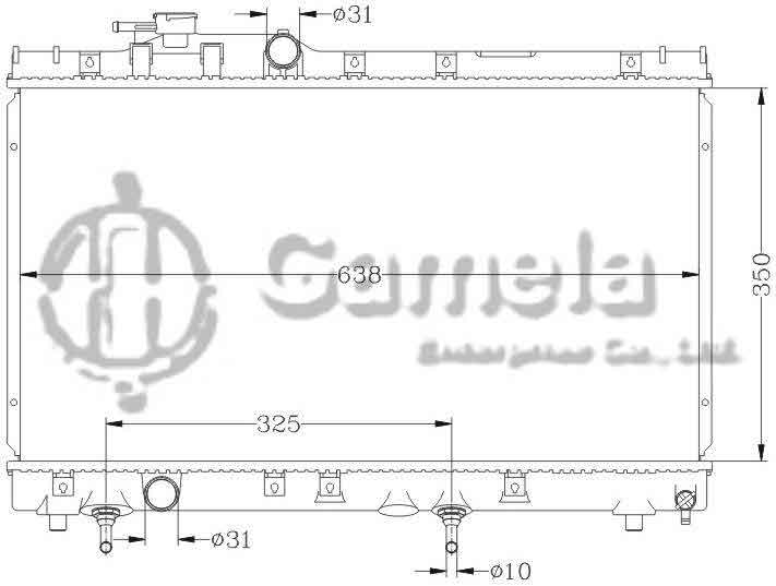 6112123AN - Radiator-for-TOYOTA-CELICA-94-97-AT200-AT-OEM-16400-16550