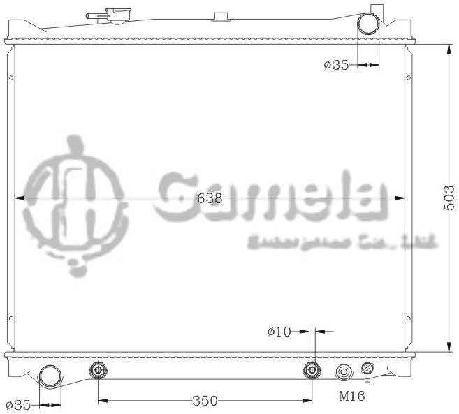 6116050AN - Radiator-for-MAZDA-MPV-95-99-AT-OEM-JE98-15-200C-DPI-2063