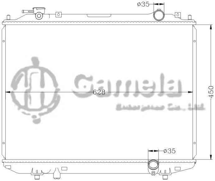 6116062N - Radiator-for-MAZDA-B2500-96-99-MT