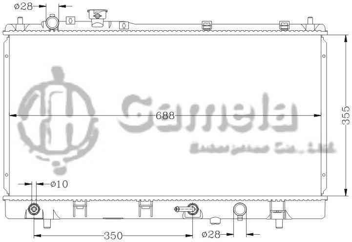 6116069N - Radiator-for-MAZDA-PREMACY-02-PLM-Pu-Li-Ma-AT-OEM-FP85-15-200A