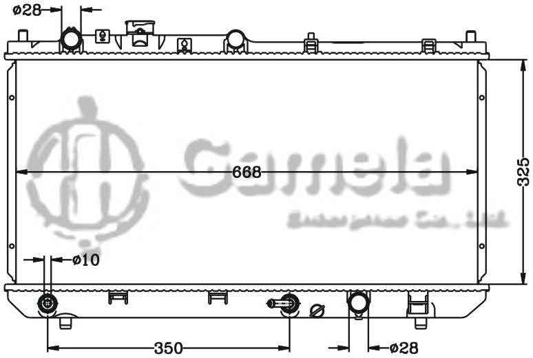 6116113N - Radiator-for-MAZDA-FAMILIA-323-98-03-AT