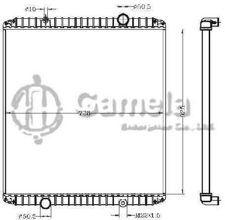 6255094 - Radiator-for-RVI-RENAULT-TRUCKS-KERAX97-390-MT