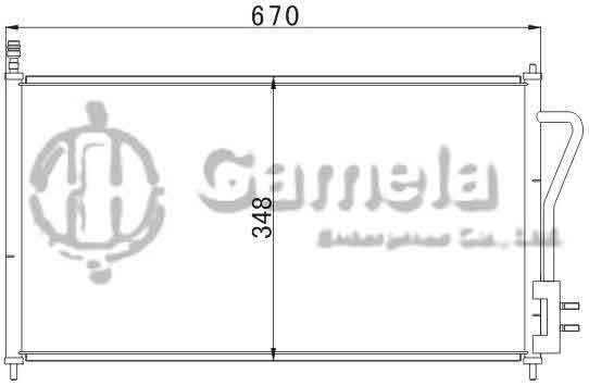 6391005 - Condenser-for-FORD-FOCUS-98-OEM-1106888