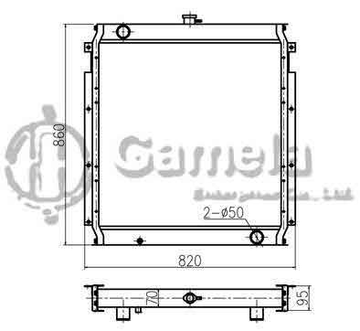B500236 - Radiator-for-E320A-OEM-7Y-1961