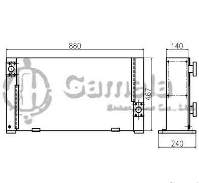 B510195 - Oil-Cooler-for-ZE230E