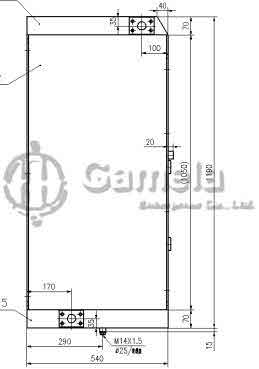 B510434 - Oil-Cooler-for-JS360B