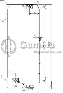 B510439 - Oil-Cooler-for-JS330B