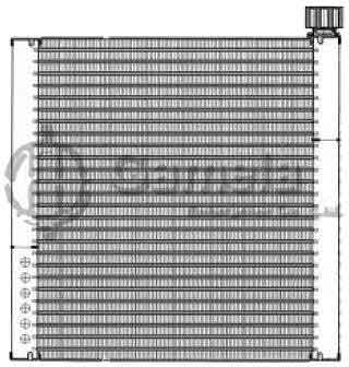 EVK-67458 - Evaporator-Core-38x210x225