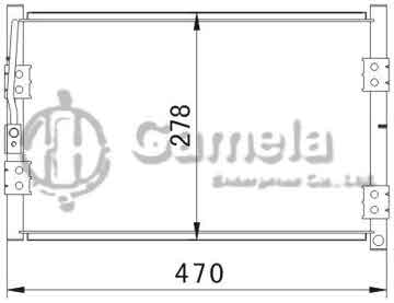 6389005 - Condenser for 夏利三缸電噴