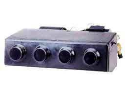 65919H - Evaporator Blower With Grill & Control Panel and 4 Holes PanelFOR MINI BUS 400mm (W) x 340mm (D) x 145 mm (H) 65919H