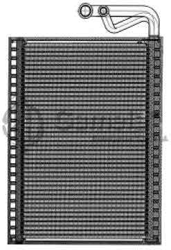EVK-67376 - Evaporator Core 38×303×235