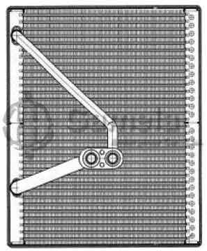 EVK-67482 - Evaporator Core 44×293×248